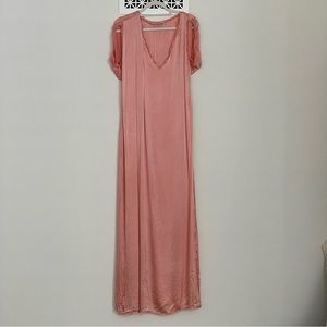 Pierre Balmain - Pink Silk Kaftan